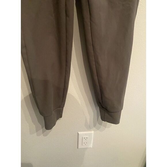 NoBull Joggers Mens Medium Green Sweatpants Workout Gym Drawstring Elastic - Picture 3 of 8